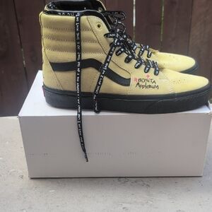 Vans Yellow High-Top Sneakers